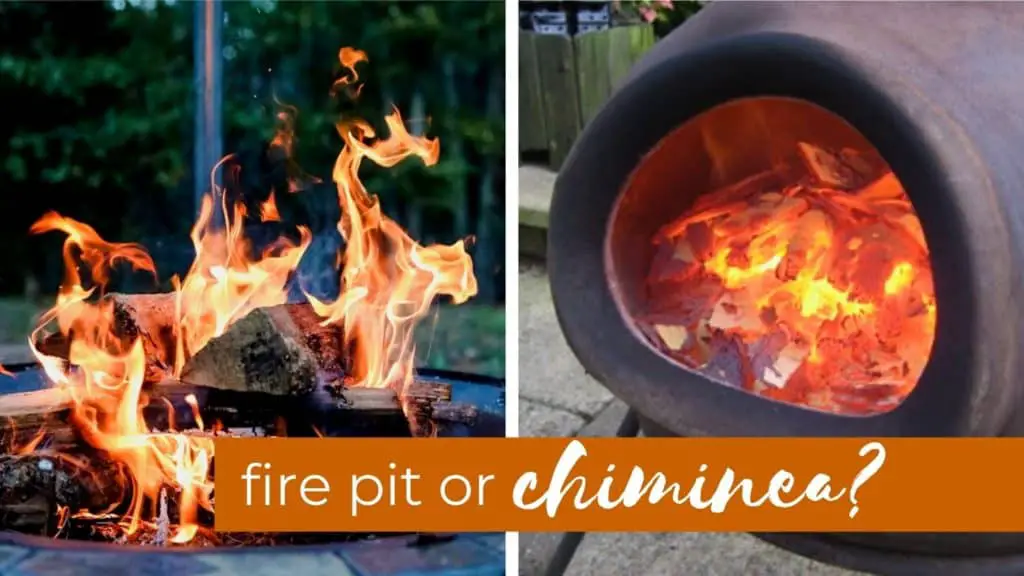 Which is better a fire pit or chiminea