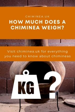 HOW MUCH DOES A CHIMINEA WEIGH 