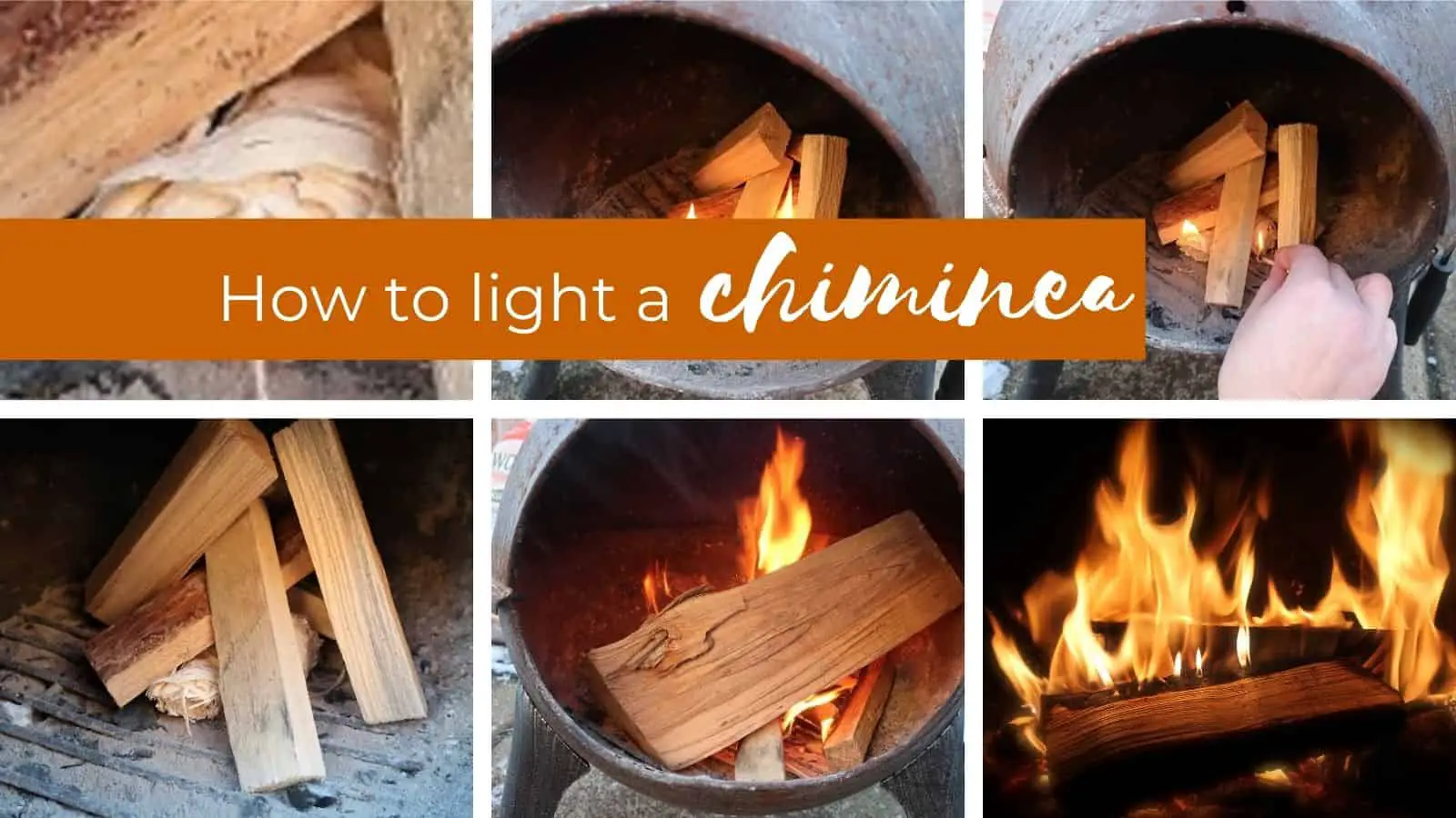 HOW TO LIGHT A CHIMINEA