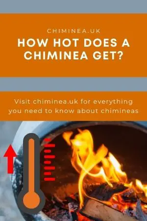 how hot does a chiminea get pin