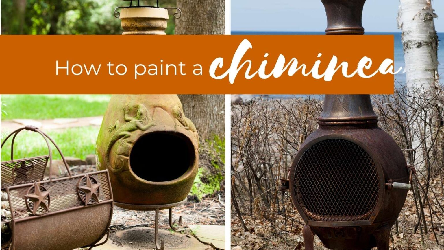 How to Paint a Chiminea - Chiminea UK