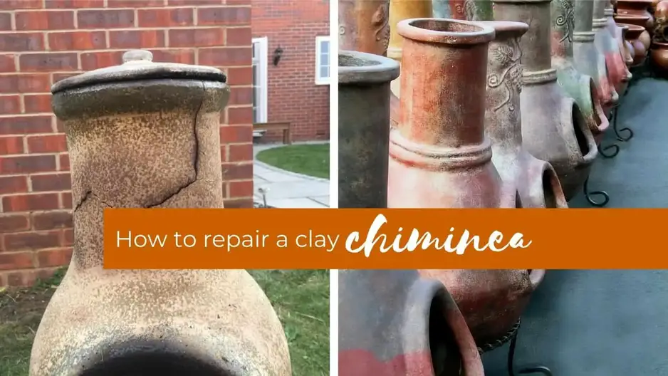 REPAIR CLAY CHIMINEA