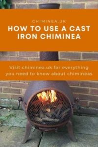HOW TO USE A CAST IRON CHIMINEA PIN