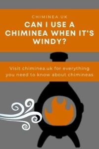 can I use a chiminea when it's windy pin