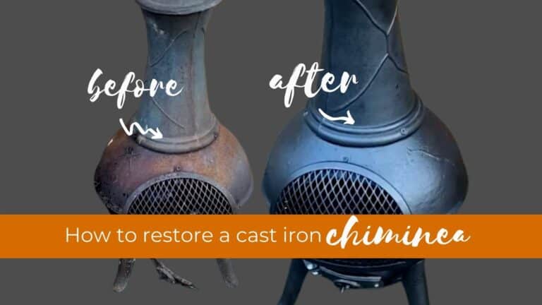 How to Restore a Cast Iron Chiminea