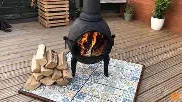 Is It Safe To Use A Chiminea On A Wood Deck