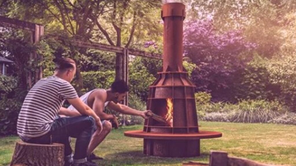 What are Chimineas made from and from where did they originate